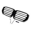 2024+ Fit BMW G05 LCI X5 Single Line W/LED M-Style Front Bumper Grille Grill