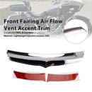 Front Fairing Air Flow Vent Accent Trim For Road Glide FLTRX 2015-Up