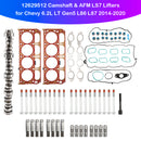 12629512 Camshaft & AFM LS7 Lifters for Chevy 6.2L LT Gen5 L86 L87 2014-2020