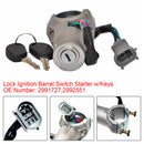 Lock Ignition Barrel Switch Starter w/Keys 2991727 For Iveco Daily Mk3 99-06