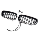 2013-2019 Fit BMW 3 Series F34 GT Dual Slat Front Bumper Grille Gloss Black