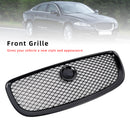 Gloss Black Front Bumper Grill Grille Fit Jaguar XJ 2010-2015