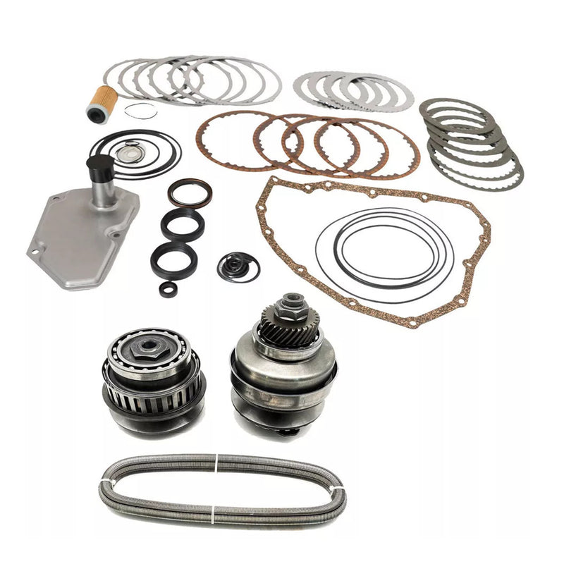Transmission Master Rebuild Kit & Pulley W/ Belt JF015E RE0F11A 29T For MITSUBISHI