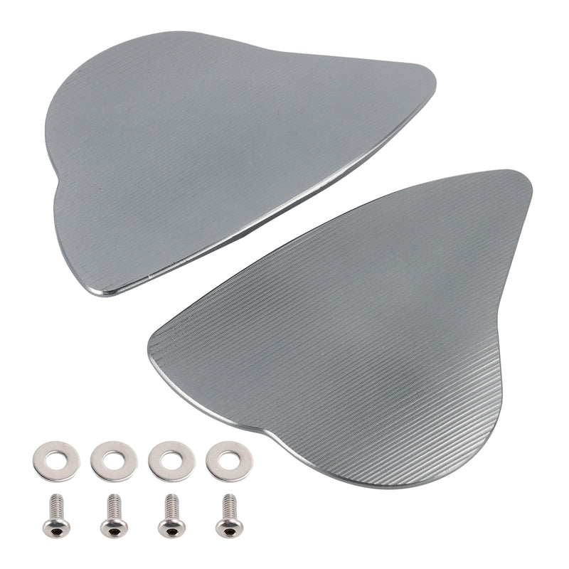 CNC Aluminum Mirror Block Off Plates For Yamaha YZF-R6 YZF-R7 2017-2024