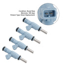 4PCS Fuel Injector 0280155892 Fit Audi TT Quattro 1.5L 2000-2002 0280155893