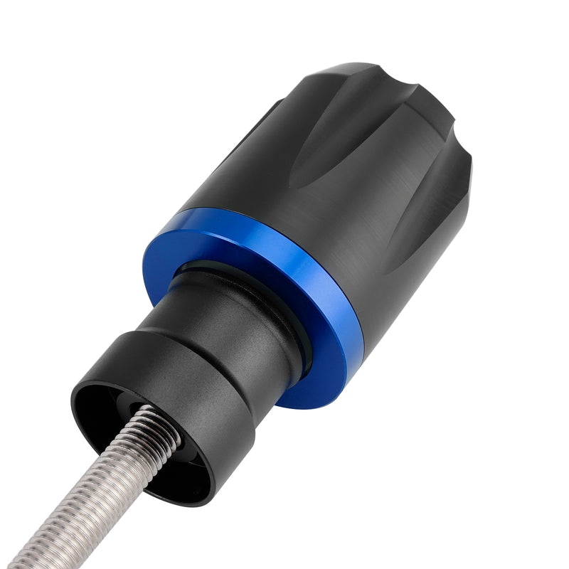 Aluminum Frame Crash Slider Protection Blue For Bmw F900R F750Gs F850Gs 19-23