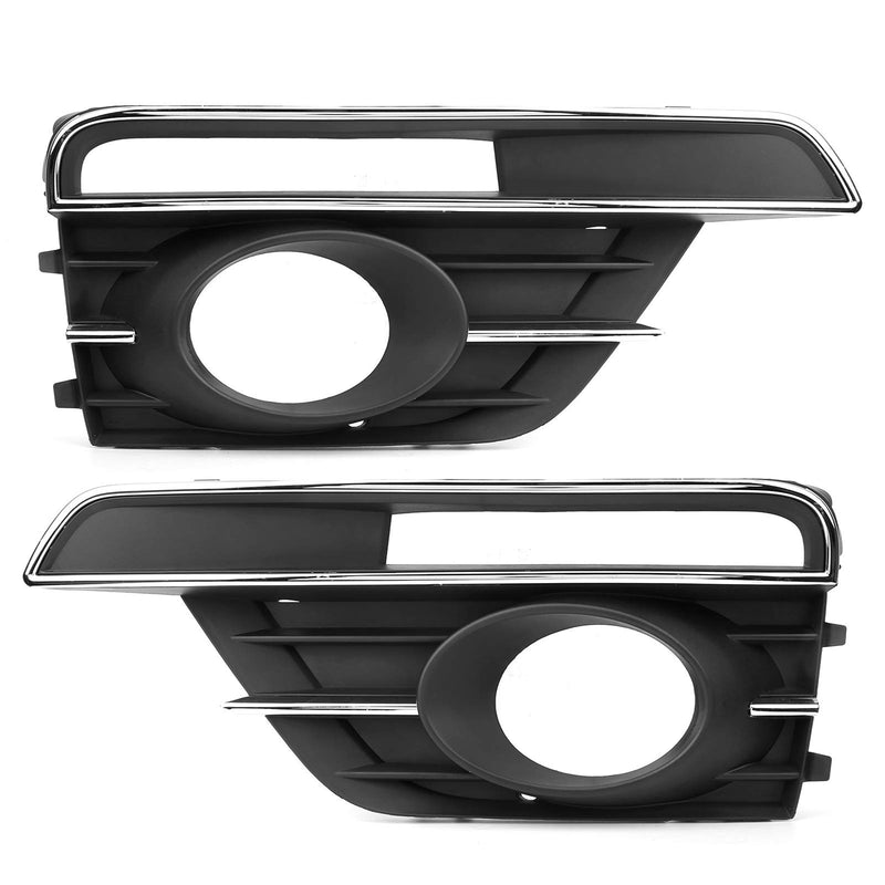 Pair Car Fog Light Grill Cover Left&Right For 2016-2019 VW Beetle