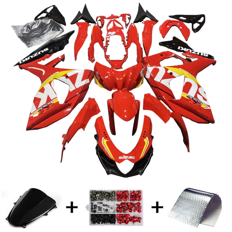 Amotopart Suzuki GSXR1000 2009-2016 K9 Fairing Kit Bodywork Plastic ABS