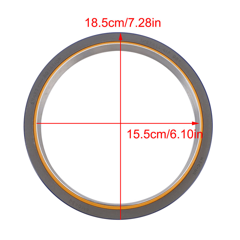 Rear Crankshaft Oil Seal 4W0452 For Caterpillar E240 E240L E300 EL300B G3304