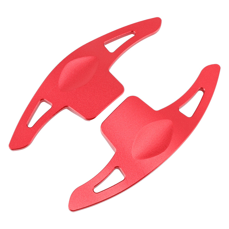 Steering Wheel Paddle Shifter Extension For Ford Explorer 13-19 Aluminium Red
