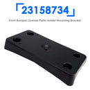 Front Bumper License Plate Holder Mounting Bracket for Cadillac Escalade 2015-20