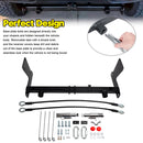 BX1139 Tow Bar Base Plate Bracket for Jeep Wrangler JL JLU All Models 2018-2025