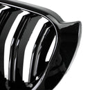 BMW X3 X4 F25 F26 2014-2017 Gloss Black Front Bumper Kidney Grille Grill