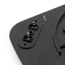 Blue Heated Left Driver Side Wing Mirror Glass For BMW X5 E53 1998-2006