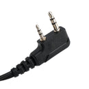 K-Head Telescopic Throat Vibration Mic Headset for TK-208 TK-220 TH-D7 TH-F6