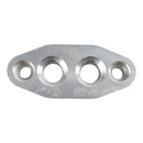 2 Pack Oil Cooler Adapter -6AN ORB Oring In/Out Port Plate LS1 LSX LS3 LS LS2