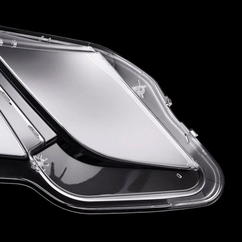 2PCS Front Headlight Glass Clear Cover For Mercedes Benz E-Class W212 2009-2014