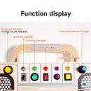 Busy Board LED Sensory Light Switch 5 Musical Toggle Switch Kid Montessori Toy
