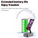 4 in 1 Phone Holder Bluetooth Speaker Wireless Charger Power Bank Desktop Live
