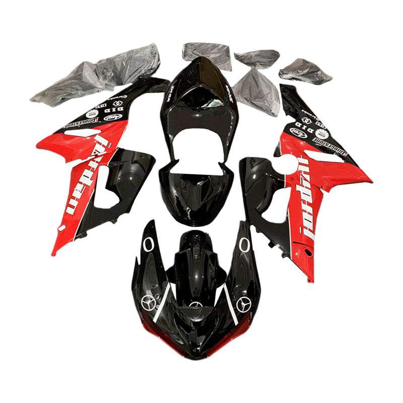 Amotopart Kawasaki ZX6R 636 2005-2006 Fairing Kit Bodywork Plastic ABS