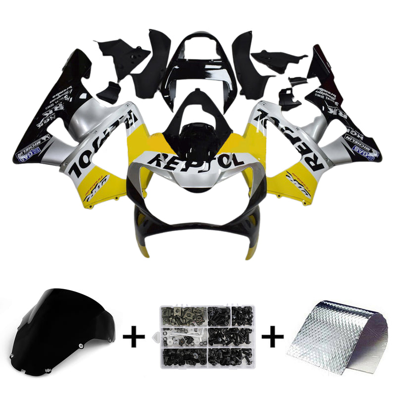 Honda CBR929RR 2000-2001 Fairing Kit Bodywork Plastic ABS