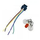 2PCS Rear Tail Light Bracket & Plug Bulb 68270837/92AA For Jeep Renegade 15-23