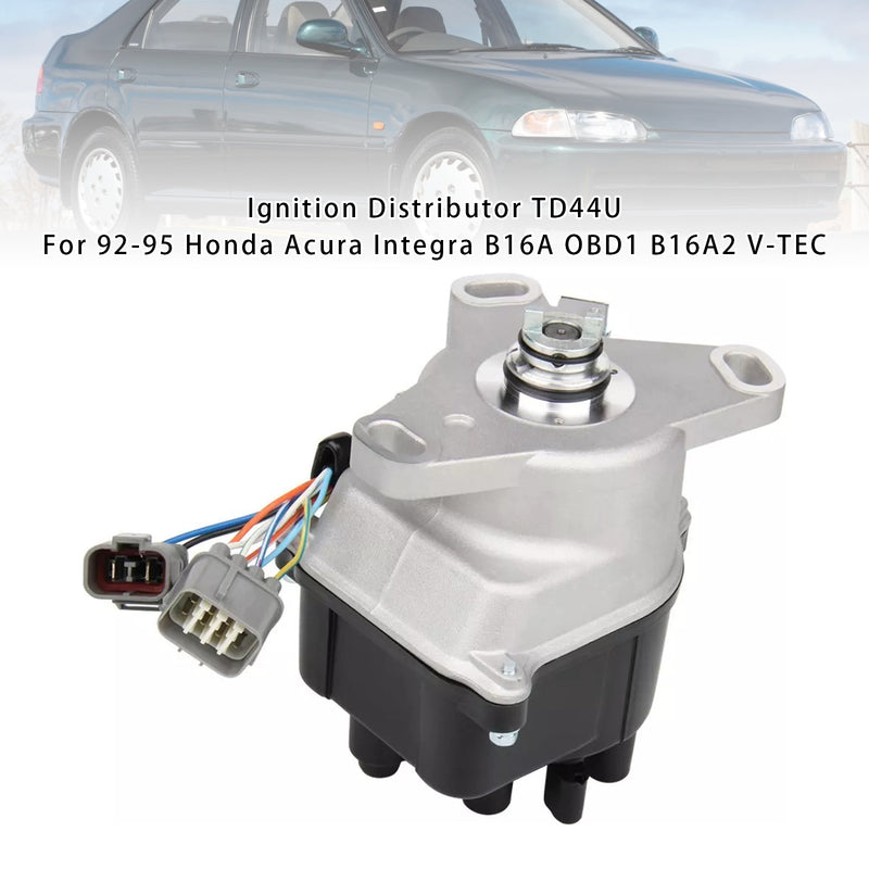 Ignition Distributor TD44U For 92-95 Honda Acura Integra B16A OBD1 B16A2 V-TEC