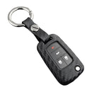 Leather Silicone Car Key Case Cover With Buckle For Chevrolet