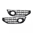Front Bumper Honeycomb Fog Grille Cover For Audi A4 Allroad B8 2010-2015 Black