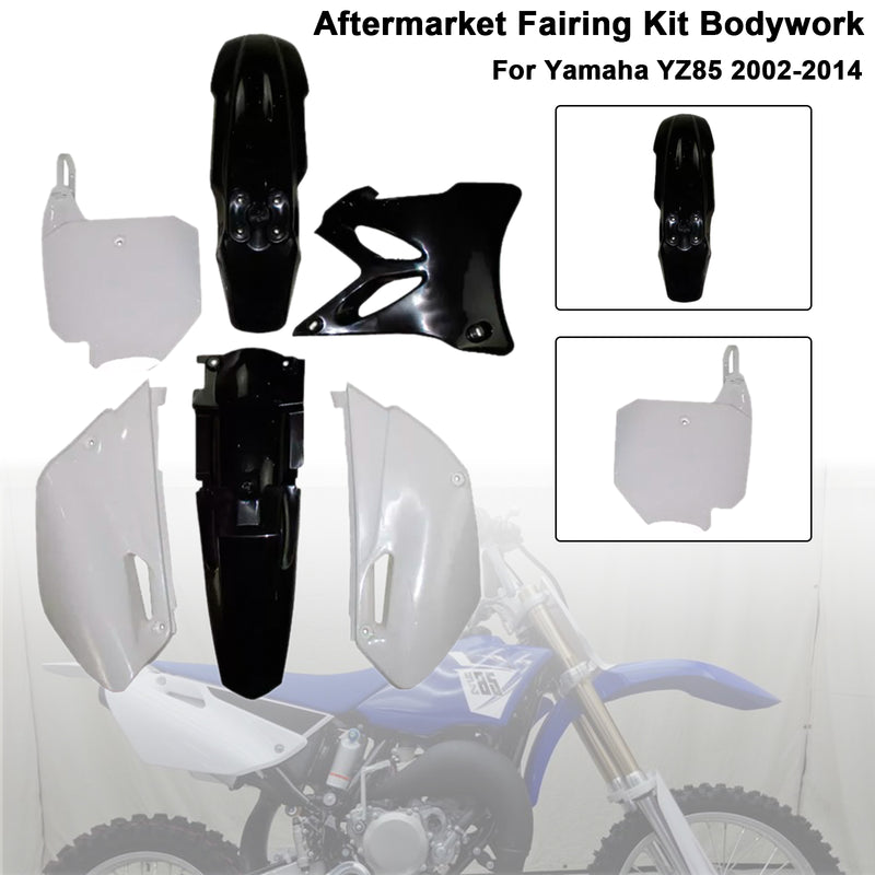 Body Plastic Kit Fender Fairing For Yamaha YZ85 2002-2014