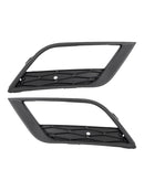 2X Car Front Bumper Fog Light Grilles For Seat Ibiza MK4 2013-2016