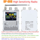 TEF6686 DSP Radio DP666 High Sensitivity Full Band LW MW SW 0IRT Shortwave Radio