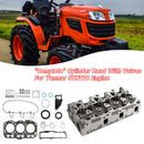 Complete Cylinder Head With Valve Spring & Full Gasket Kit For Yanmar 3TNV76