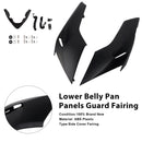 Lower Belly Pan Panels Guard Fairing For Street Triple 765 R/RS 2020-2022