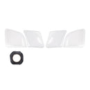 Left+Right Front Headlight Clear Lens For Lexus LX470 1998-2007