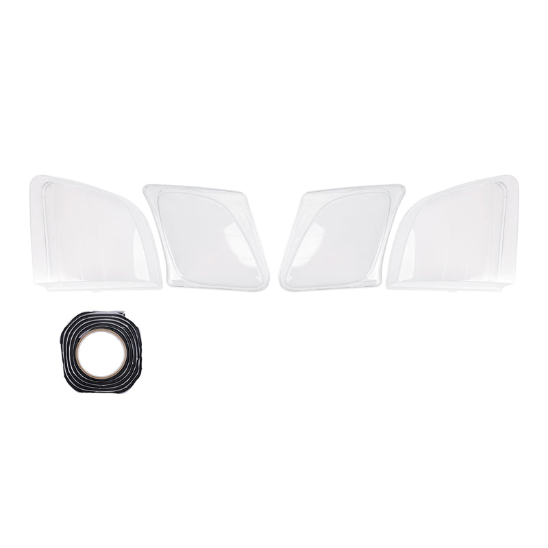 Left+Right Front Headlight Clear Lens For Lexus LX470 1998-2007