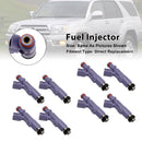 8PCS Fuel Injector 832-11116 For Lexus IS200/300 99-05 GX470/ LX470 4.7L 05-09
