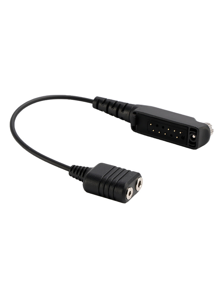 K Interface Headset Port Converter Cable for Sepura STP8038 STP8040 STP8080