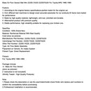 Mass Air Flow Sensor Maf Afm 22250-74220 2225074220 For Toyota MR2 1990-1995