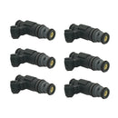 2002-2004 For Volkswagen Jetta V6 2.8L 6PCS Fuel Injector 85212221