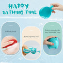 360°Adjustable Electric Duck Bathtub Sprinkler Baby Bath Toys Kids Bathroom