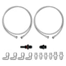 70" SS Braided Transmission Cooler Hose Line For Turbo 700R4-4L60-4L60E - 4L65E