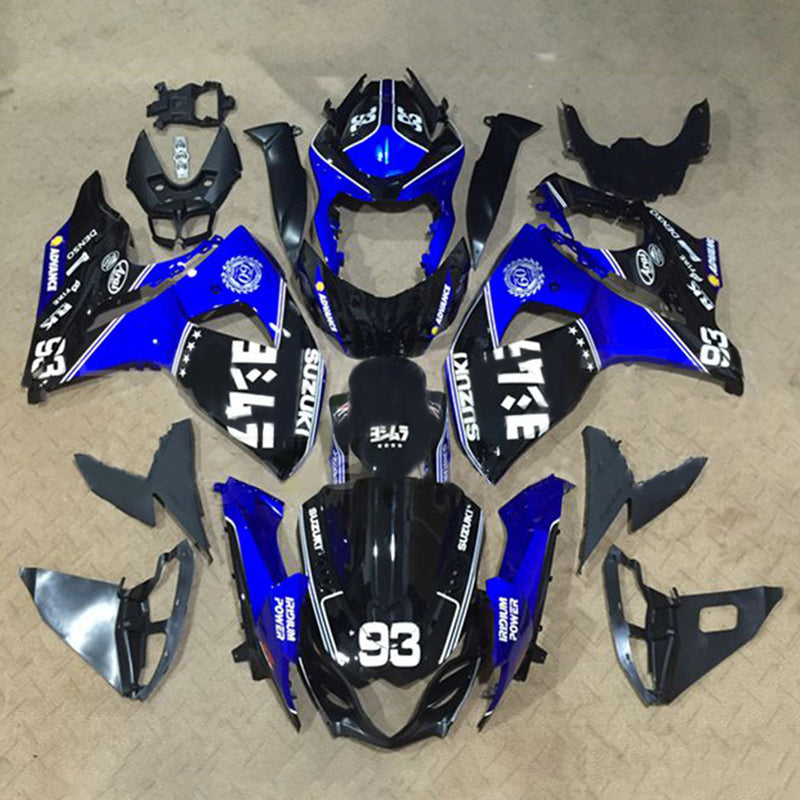 Amotopart Suzuki GSXR1000 2009-2016 K9 Fairing Kit Bodywork Plastic ABS