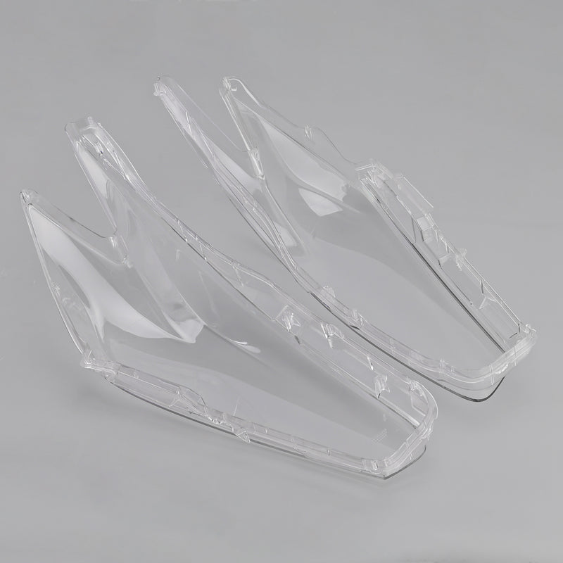 Left+Right Front Headlight Clear Lens Cover For Nissan Murano 2015-2018