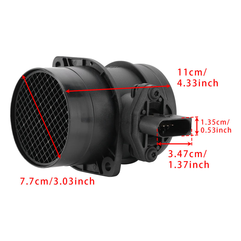 Mass Air Flow Meter Sensor For Volkswagen Golf Jeeta EuroVan 2.8L 0280218017