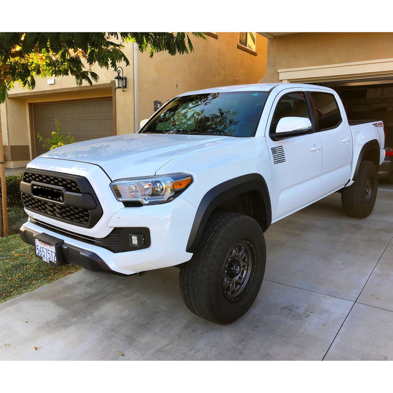 TRD Pro Grille Fit for Tacoma (2016-2023) Matte Black PT228-35170