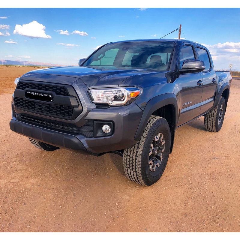 TRD Pro Grille Fit for Tacoma (2016-2023) Matte Black PT228-35170