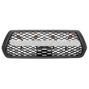 Toyota Tacoma | 2016-2023 | TRD PRO Grille | Front Bumper Hood Grill | Sensor Cover + Toyota Letter + Amber LED Lights
