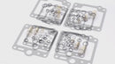 4 Sets Carburetor Repair Kit for Yamaha XJ700 Maxim X 700 XJ750 FJ1100 FJ1200 Generic