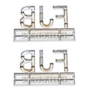 2隆脕 FJB EDITION 3D Emblem Badge Truck Car Decal Bumper Sticker Sliver & Black